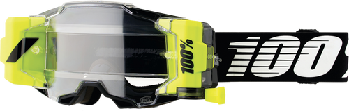 Armega Forecast Goggle Black Clear Lens 50006-00001 Armega Forecast Goggle Black Clear Lens 50006-00001