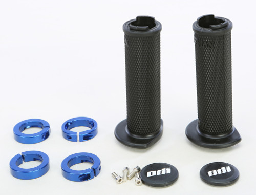 Atv Ruffian Lockon Grip 120mm Black/Blue