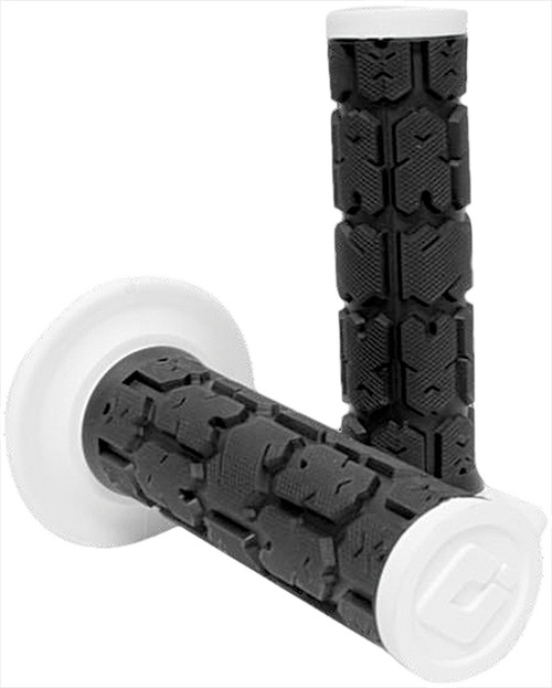Rogue Motocross Grips Black/White Rogue Motocross Grips Black/White