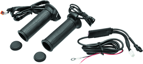 Kuryakyn Apollo Heated Grips 7/8in With Thumb Throttle Kuryakyn Apollo Heated Grips 7/8in With Thumb Throttle