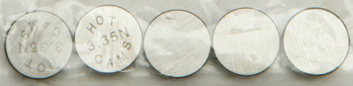 Valve Shims 9.48x3.35mm 5/Pk