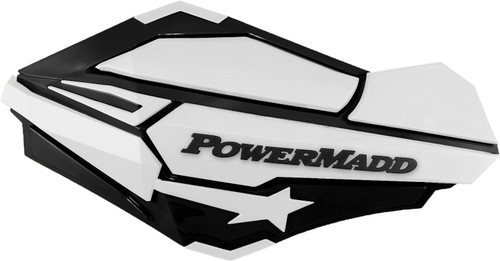 Sentinal Handguards Black/ White Sentinal Handguards Black/ White