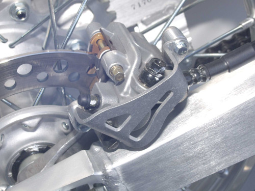 Alum Rear Caliper Guard Cr/Crf Alum Rear Caliper Guard Cr/Crf