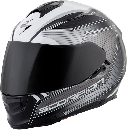 Exo T510 Full Face Helmet Nexus White/Black Lg Exo T510 Full Face Helmet Nexus White/Black Lg