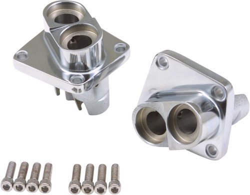 Lifter Block Front & Rear Chrome Pan & Shovel 53 84 Lifter Block Front & Rear Chrome Pan & Shovel 53 84