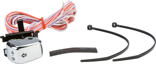 Left T/Signal Chr Blk Ltrs Replaces OEM 71598 96 Left T/Signal Chr Blk Ltrs Replaces OEM 71598 96