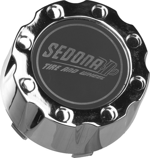 Wheel Cap 4/137 & 4/156 Short Chrome Cap / Black Decal Wheel Cap 4/137 & 4/156 Short Chrome Cap / Black Decal