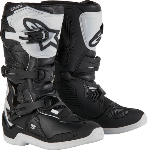 Tech 3s Youth Boots White/Black Sz 5