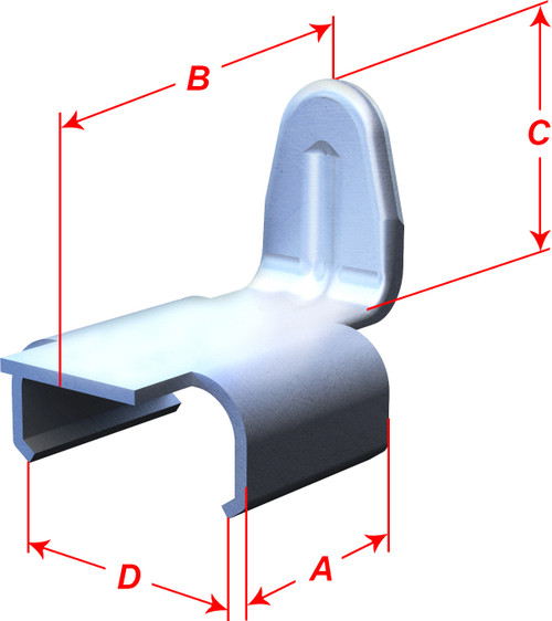 Track Clips 10/Bag AFT120068 - 10/PK Track Clips 10/Bag AFT120068 - 10/PK