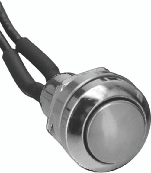 Mini Push Button Switch Chrome Mini Push Button Switch Chrome