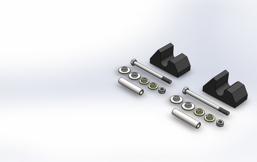 Pr /Sly Dog Mount Kit Yam 10 Mm Bolt Pr /Sly Dog Mount Kit Yam 10 Mm Bolt