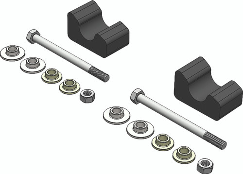 Pr /Sly Dog Mount Kit A/C Hcr /10mm Pr /Sly Dog Mount Kit A/C Hcr /10mm