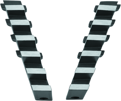 Kuryakyn Exhaust Port Fillers For Indian Black & Raw