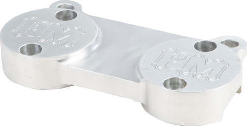 Riser Top Clamp Raw W/Gauge Mount Tabs