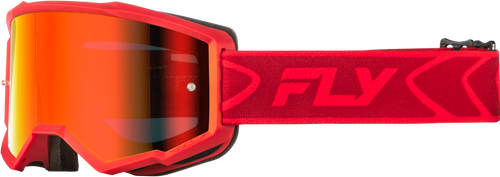 Zone Goggle Red/Crimson W/ Red Mirror/Smoke Lens Zone Goggle Red/Crimson W/ Red Mirror/Smoke Lens