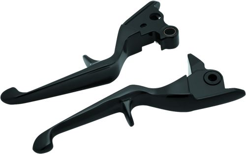 Kuryakyn Trigger Lever Set 08-13 Touring Cable Gloss Black