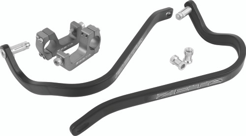 Armor Hand Guard W/U Clamp 1 1/8 In Black Armor Hand Guard W/U Clamp 1 1/8 In Black