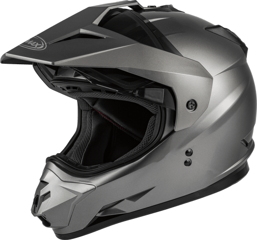 Gm 11 Dual Sport Helmet Titanium Sm