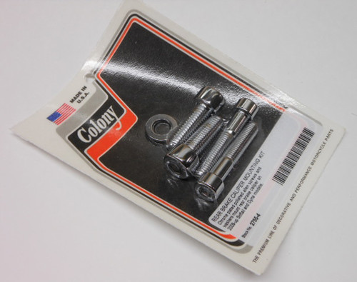Rear Caliper Mount Kit Softail Dyna 08 17 Rear Caliper Mount Kit Softail Dyna 08 17