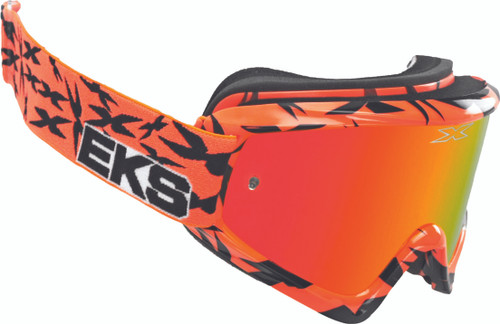 Scatter X Goggle Flo Org/Blk W/Red Mirror Lens Scatter X Goggle Flo Org/Blk W/Red Mirror Lens