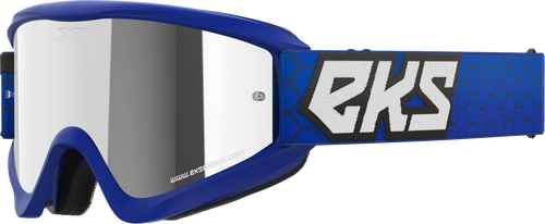 Flat Out Mirror Goggle Royal Blue Silver Mirror