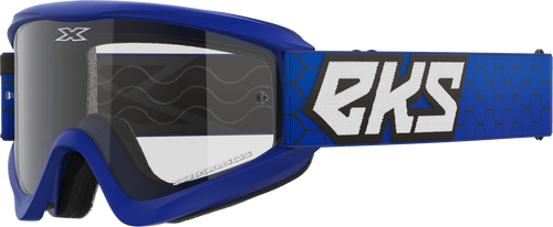Flat Out Clear Goggle Royal Blue Clear Flat Out Clear Goggle Royal Blue Clear
