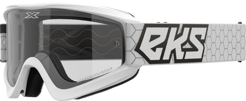 Flat Out Clear Goggle White/Black Clear Flat Out Clear Goggle White/Black Clear