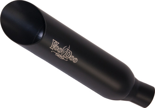 Single Shorty Slip On Exhaust Black VECBR250L1B