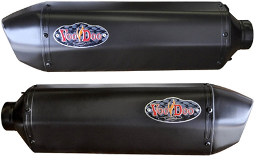 Performance Slip On Suz Black Hayabusa