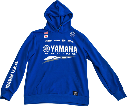 Yamaha Factory Sweatshirt Blue Md Yamaha Factory Sweatshirt Blue Md