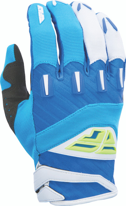 Youth F 16 Glove Blue/Hi Vis Sz 1 Y3xs