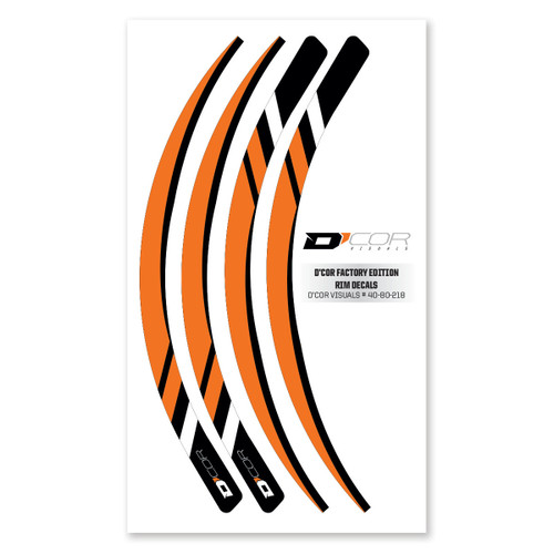 Rim Decals Orange 4 Pc Set Org Rim Decals 4 Pc Set Rim Decals Orange 4 Pc Set Org Rim Decals 4 Pc Set