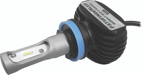 Rugged Fanless Led H11 Bulb 4000lm Bright White Led