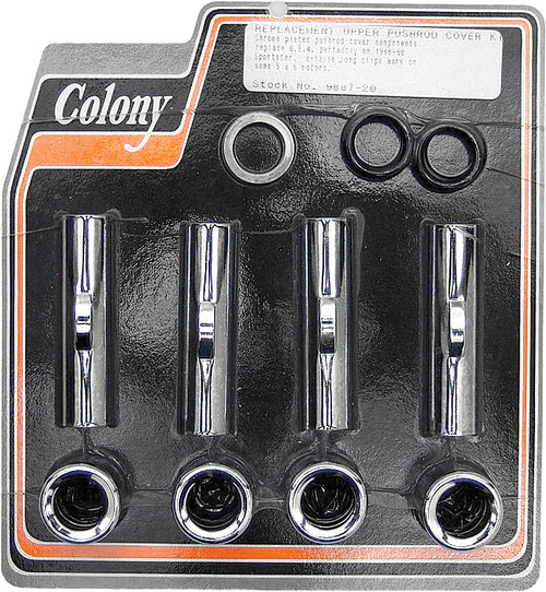 Upper Pushrod Cover Kit Outer 86 90 Xl Upper Pushrod Cover Kit Outer 86 90 Xl