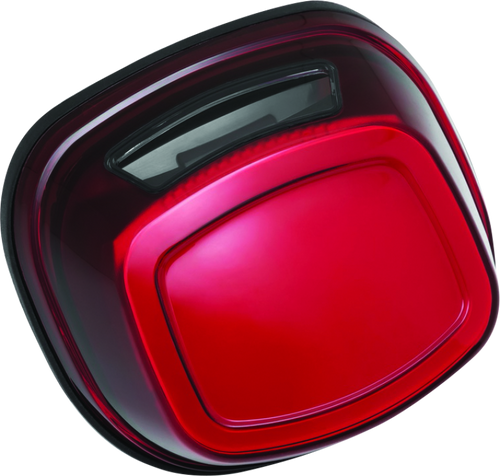 Kuryakyn Tracer LED Taillight Red Lens With License Light Kuryakyn Tracer LED Taillight Red Lens With License Light