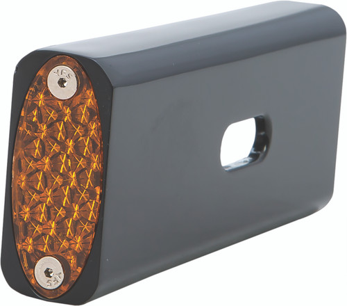 Fender Strut Marker Light 06 16 Fxd Amber Blk Fender Strut Marker Light 06 16 Fxd Amber Blk