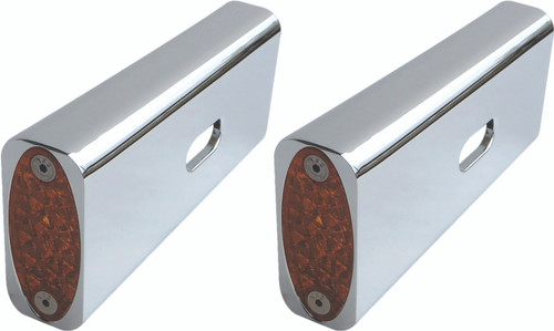 Fender Strut Marker Light 06 16 Fxd Amber Chr Fender Strut Marker Light 06 16 Fxd Amber Chr