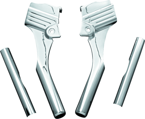 Kuryakyn Deluxe Neck Cover Kit 95-05 Touring Models Chrome Kuryakyn Deluxe Neck Cover Kit 95-05 Touring Models Chrome