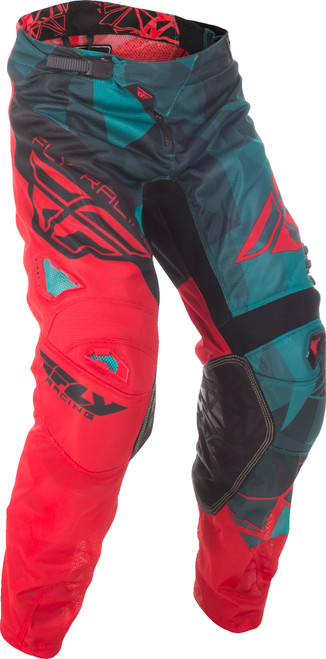 Kinetic Mesh Pants Teal/Red/Black Sz 28