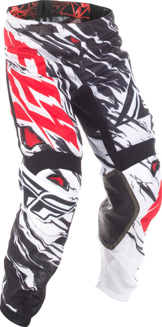 Kinetic Mesh Pants Black/White/Red Sz 38