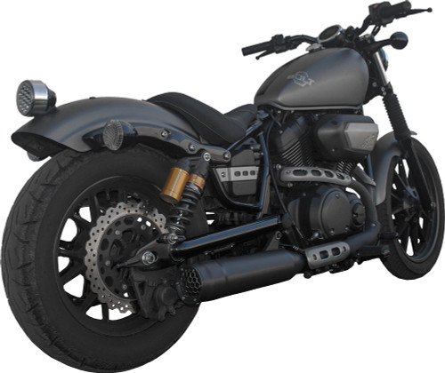 Grand Prix Slip On Black 4" Yamaha Bolt Grand Prix Slip On Black 4" Yamaha Bolt