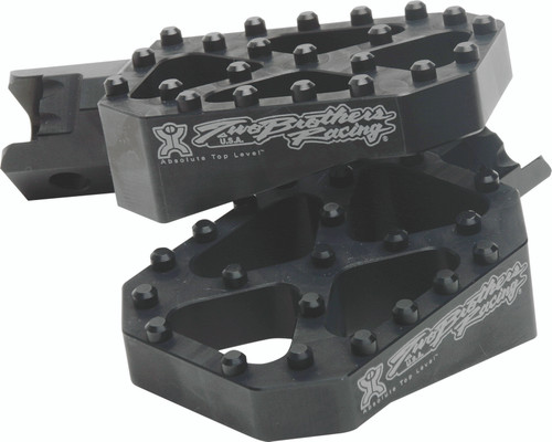 Grom Billet Footpegs Black