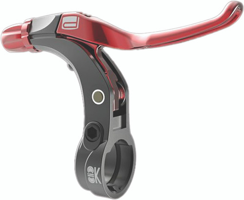 V Point Brake Lever Long Red