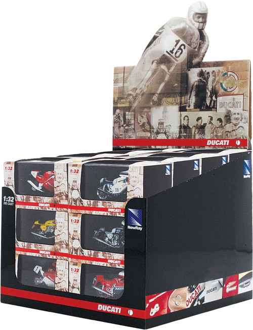 Replica 1:32 Super Sport Bike Assorted Ducati Models Set Replica 1:32 Super Sport Bike Assorted Ducati Models Set