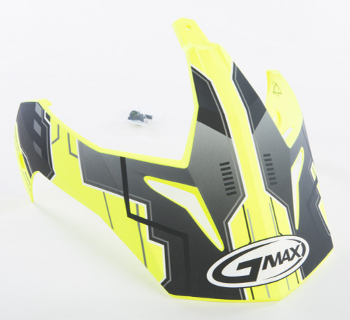 Visor W/Screws Adventure Matte Silver/Hi Vis Yellow Gm 11 Visor W/Screws Adventure Matte Silver/Hi Vis Yellow Gm 11