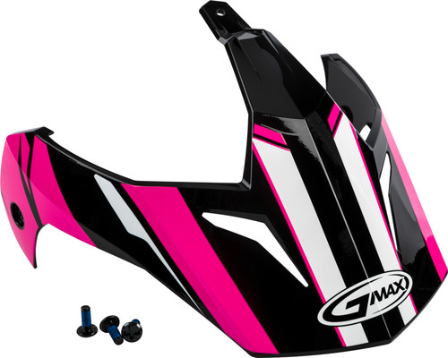 Visor Vertical Black/Pink W/Screws Gm 11 Visor Vertical Black/Pink W/Screws Gm 11