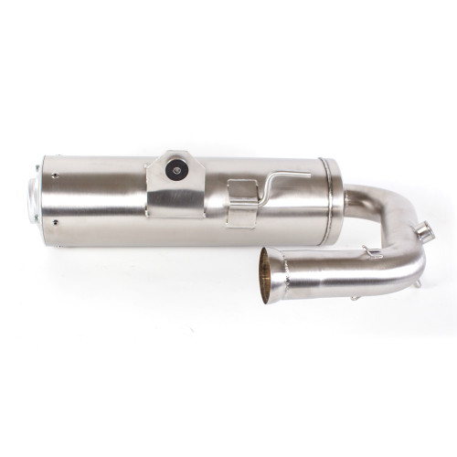 Titan Series Exhaust Slip On Stainless Steel Center Mount