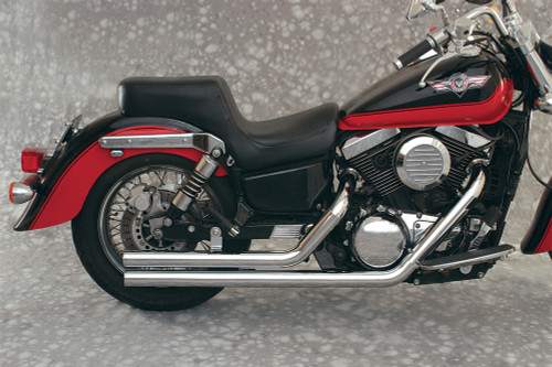 Full System Fat Stakkers Yamaha Chrome 004-1624 Full System Fat Stakkers Yamaha Chrome 004-1624
