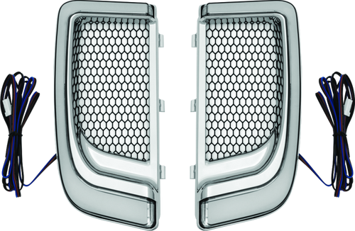 Kuryakyn Tracer Lower Fairing Grill Chrome