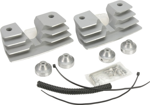 Headbolt Cover Silver Tc Carb Finned